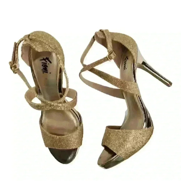 Fioni Women's Size 8 Halle Platform Exotic High He - Picture 5 of 7